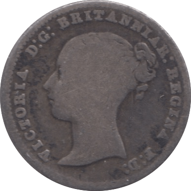 1855 FOURPENCE ( FAIR ) - Fourpence - Cambridgeshire Coins