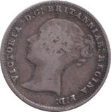 1855 FOURPENCE ( FINE ) - FOURPENCE - Cambridgeshire Coins
