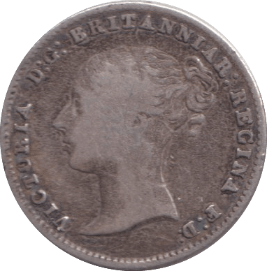 1855 FOURPENCE ( GF ) - FOURPENCE - Cambridgeshire Coins