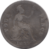 1855 FOURPENCE ( NF ) - FOURPENCE - Cambridgeshire Coins