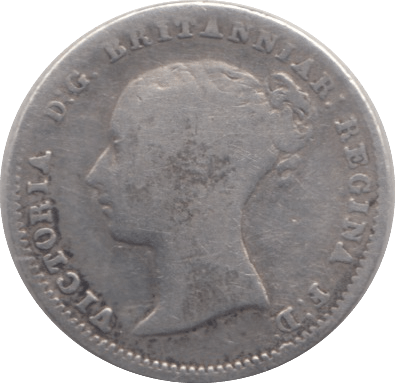 1855 FOURPENCE ( NF ) - Fourpence - Cambridgeshire Coins