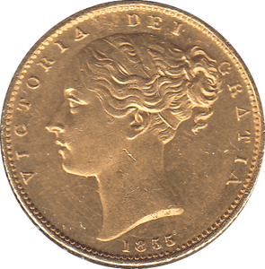 1855 GOLD SOVEREIGN ( EF ) - SOVEREIGN - Cambridgeshire Coins