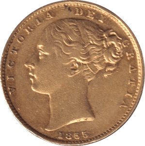 1855 GOLD SOVEREIGN ( EF ) - SOVEREIGN - Cambridgeshire Coins