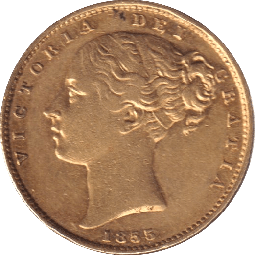 1855 GOLD SOVEREIGN ( EF ) - SOVEREIGN - Cambridgeshire Coins