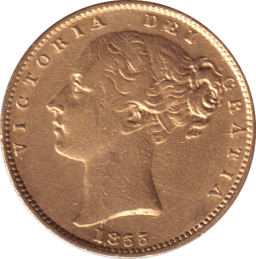 1855 GOLD SOVEREIGN ( GVF ) - SOVEREIGN - Cambridgeshire Coins