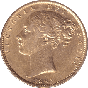 1855 GOLD SOVEREIGN ( GVF ) - SOVEREIGN - Cambridgeshire Coins