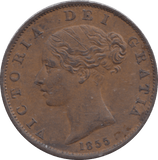 1855 HALFPENNY ( AUNC ) - HALFPENNY - Cambridgeshire Coins