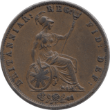1855 HALFPENNY ( EF ) - Halfpenny - Cambridgeshire Coins