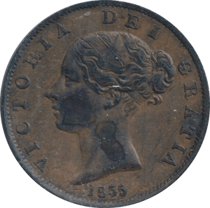 1855 HALFPENNY ( GVF ) - HALFPENNY - Cambridgeshire Coins