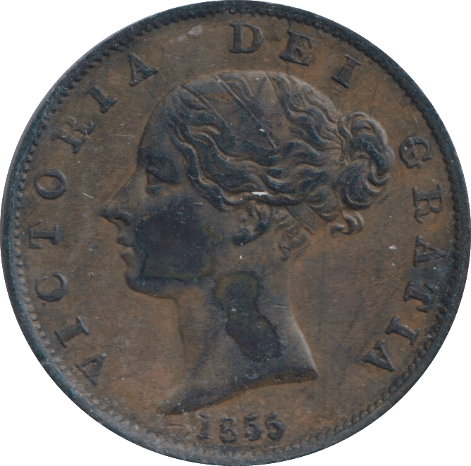 1855 HALFPENNY ( GVF ) - HALFPENNY - Cambridgeshire Coins