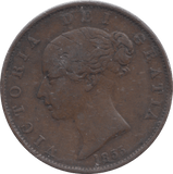 1855 HALFPENNY ( VF ) - HALFPENNY - Cambridgeshire Coins