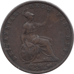 1855 HALFPENNY ( VF ) - Halfpenny - Cambridgeshire Coins
