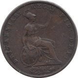1855 HALFPENNY ( VF ) - Halfpenny - Cambridgeshire Coins