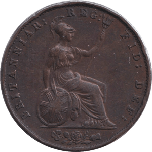 1855 HALFPENNY ( VF ) - HALFPENNY - Cambridgeshire Coins