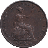 1855 HALFPENNY ( VF ) - HALFPENNY - Cambridgeshire Coins