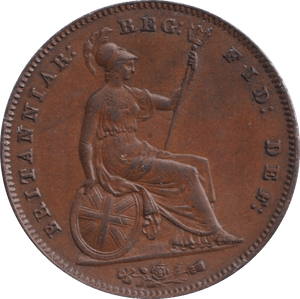 1855 OT PENNY ( AUNC ) - PENNY - Cambridgeshire Coins