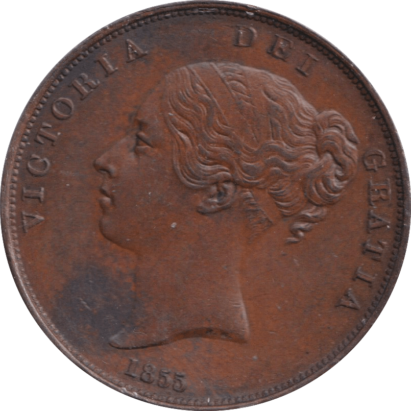 1855 OT PENNY ( AUNC ) - PENNY - Cambridgeshire Coins