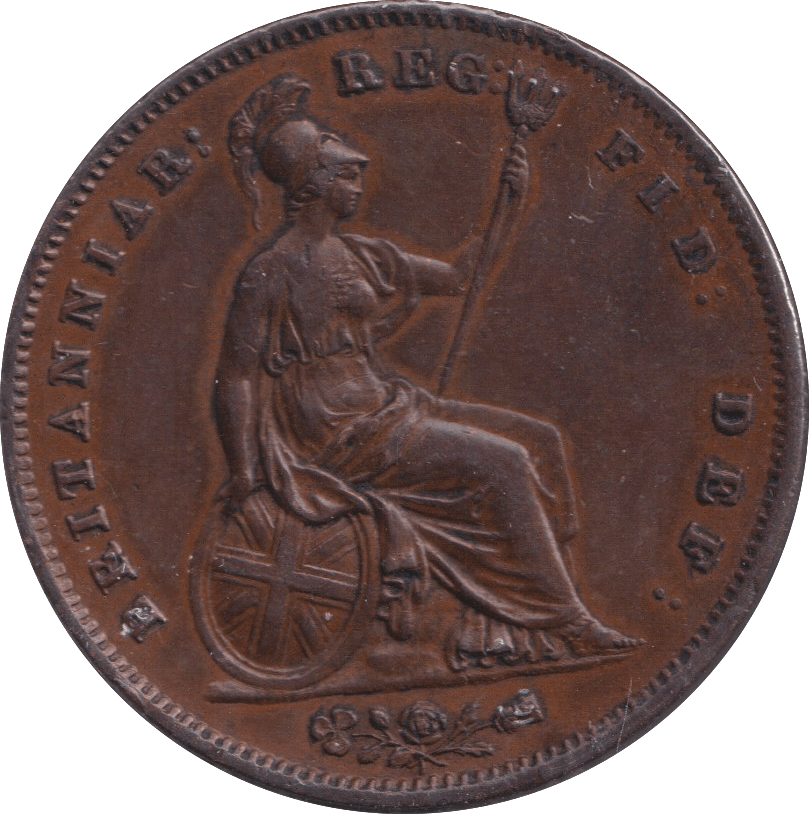 1855 PENNY ( EF ) - PENNY - Cambridgeshire Coins