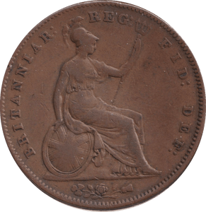 1855 PENNY ( FINE ) - PENNY - Cambridgeshire Coins
