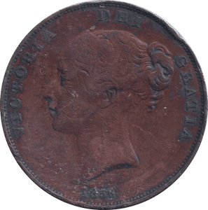 1855 PENNY ( FINE ) - PENNY - Cambridgeshire Coins