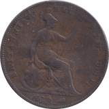 1855 PENNY ( FINE ) - PENNY - Cambridgeshire Coins
