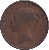 1855 PENNY ( FINE ) - PENNY - Cambridgeshire Coins
