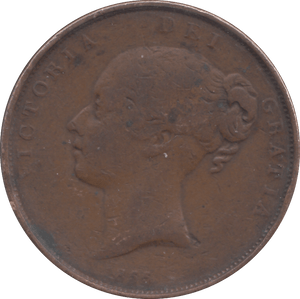 1855 PENNY ( FINE ) - PENNY - Cambridgeshire Coins