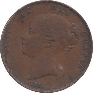 1855 PENNY ( GF ) - PENNY - Cambridgeshire Coins