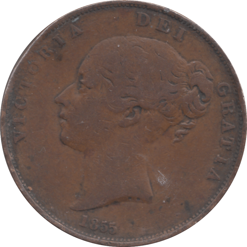 1855 PENNY ( GF ) - PENNY - Cambridgeshire Coins
