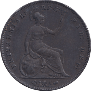 1855 PENNY ( GVF ) - PENNY - Cambridgeshire Coins