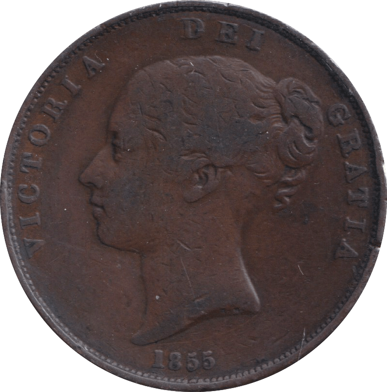 1855 PENNY ( NF ) - PENNY - Cambridgeshire Coins