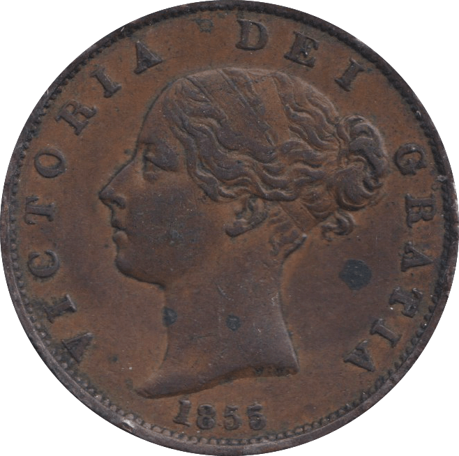 1855 PENNY VICTORIA ( EF ) - PENNY - Cambridgeshire Coins