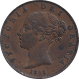 1855 PENNY VICTORIA ( EF ) - PENNY - Cambridgeshire Coins
