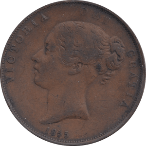 1855 PENNY VICTORIA ( GF ) - PENNY - Cambridgeshire Coins