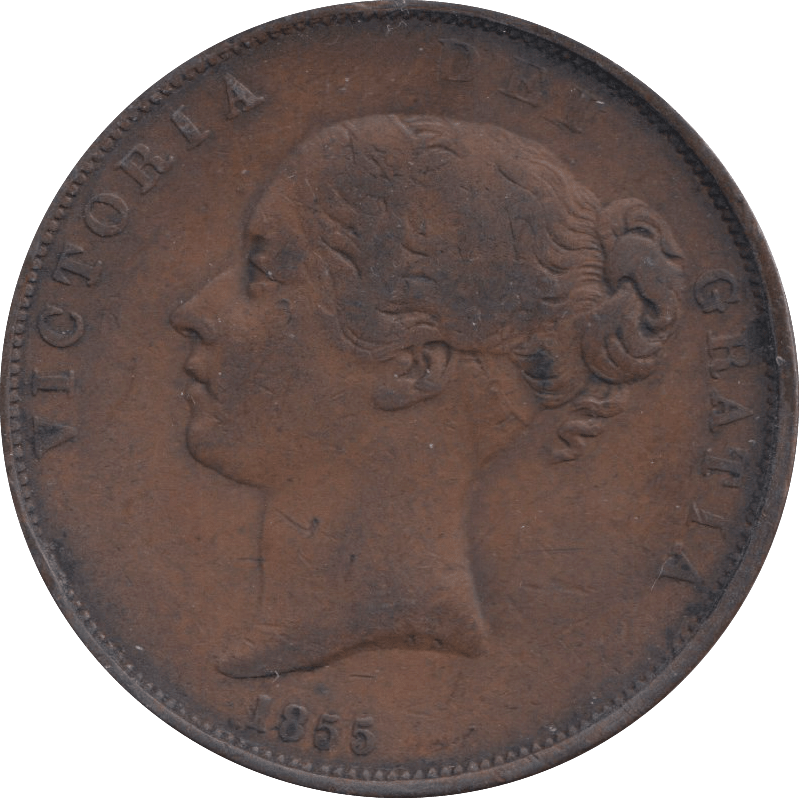 1855 PENNY VICTORIA ( GF ) - PENNY - Cambridgeshire Coins