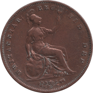 1855 PENNY VICTORIA ( VF ) - PENNY - Cambridgeshire Coins