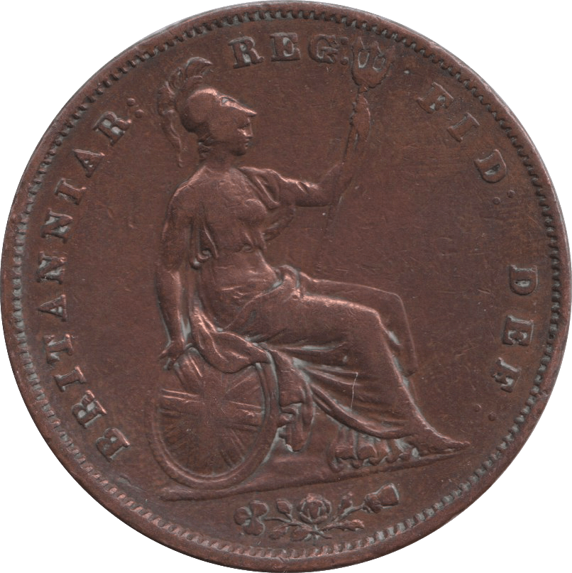 1855 PENNY VICTORIA ( VF ) - PENNY - Cambridgeshire Coins