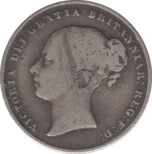 1855 SHILLING ( FINE ) - SHILLING - Cambridgeshire Coins