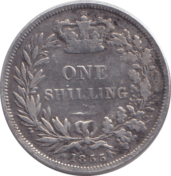 1855 SHILLING ( GF ) - SHILLING - Cambridgeshire Coins
