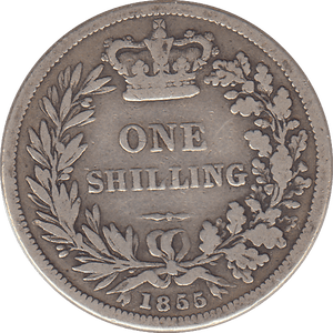1855 SHILLING ( NF ) - SHILLING - Cambridgeshire Coins