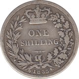 1855 SHILLING ( NF ) - SHILLING - Cambridgeshire Coins