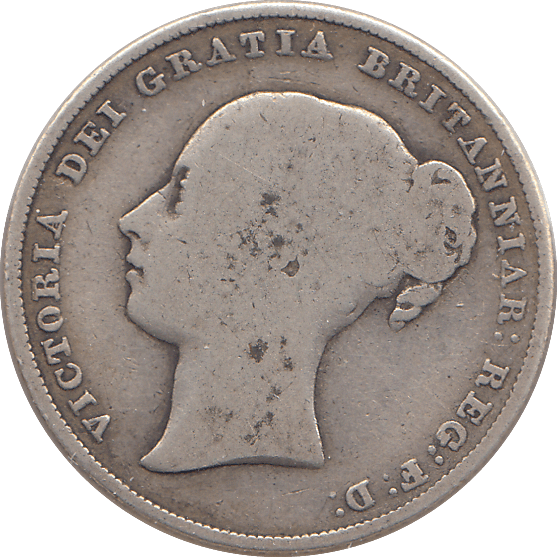 1855 SHILLING ( NF ) - SHILLING - Cambridgeshire Coins