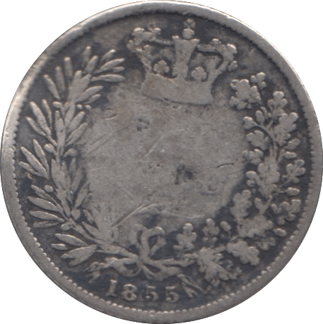 1855 SIXPENCE ( FAIR ) - SIXPENCE - Cambridgeshire Coins