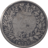 1855 SIXPENCE ( FAIR ) - SIXPENCE - Cambridgeshire Coins