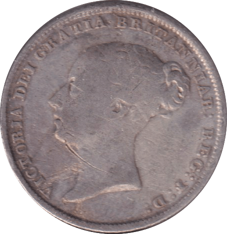1855 SIXPENCE ( FINE ) - SIXPENCE - Cambridgeshire Coins