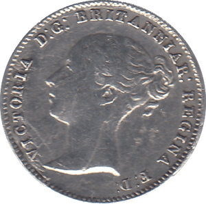 1855 THREEPENCE ( GVF ) - THREEPENCE - Cambridgeshire Coins