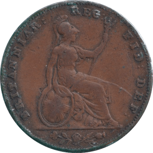 1856 FARTHING ( FINE ) - FARTHING - Cambridgeshire Coins