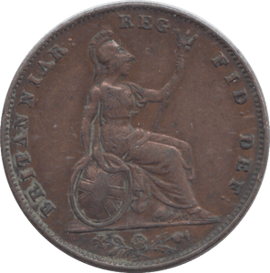 1856 FARTHING ( VF ) - FARTHING - Cambridgeshire Coins