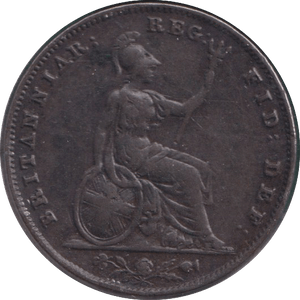 1856 FARTHING ( VF ) - FARTHING - Cambridgeshire Coins