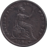 1856 FARTHING ( VF ) - FARTHING - Cambridgeshire Coins